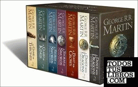 A GAME OF THRONES: THE STORY CONTINUES: THE COMPLETE BOX SET OF ALL 7 BOOKS (A S