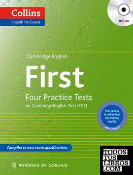 First (FCE) Four Practice Tests with MP3 Audio CD
