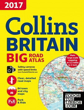 2017 Collins Big Road Atlas Britain