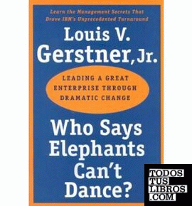 WHO SAYS ELEPHANTS CAN'T DANCE? WHO SAYS ELEPHANTS CAN'T DANCE?