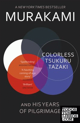 The Colorless Tsukuru Tazaki and His Years of Pilgrimage