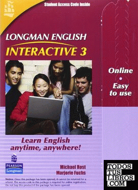 Longman English Interactive 3, Online Version, British English (Access Code Card)