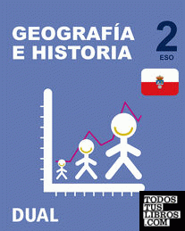 Inicia Geografía e Historia 2.º ESO. Libro del alumno. Cantabria
