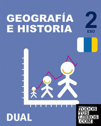 Inicia Geografía e Historia 2.º ESO. Libro del alumno. Canarias