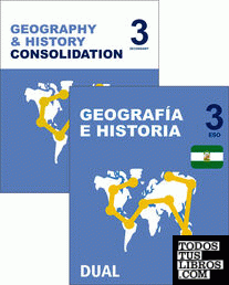 Inicia Geografía e Historia 3.º ESO. Programa Bilingüe Andalucía. Pack alumno