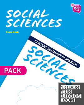 New Think Do Learn Social Sciences 6. Class Book + Content summary in Spanish Pack (Andalusia Edition)