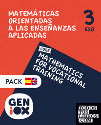 Matemáticas orientadas a enseñanzas aplicadas 3º ESO. GENiOX Programa Bilingüe Andalucía