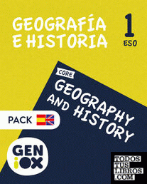 Geografía e Historia 1º ESO. GENiOX Programa Bilingüe Andalucía