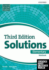 Solutions 3rd Edition Elementary. Workbook Pk
