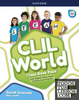 CLIL World Social Sciences 1. Class Book Pack (Madrid)