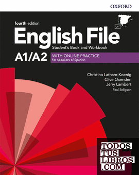 English File 4th Edition A1/A2. Student's Book and Workbook without Key Pack