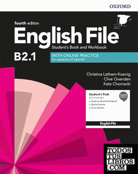 English File 4th Edition B2.1. Student's Book and Workbook without Key Pack