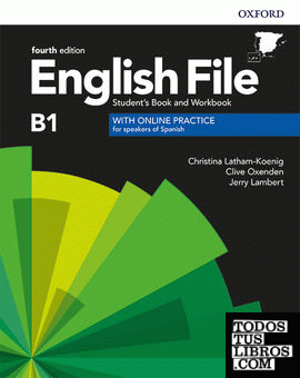 English File 4th Edition B1. Student's Book and Workbook with Key Pack