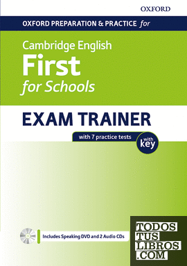Cambridge English First for School Student's Book with Key Pack