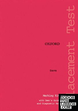 Oxford Placement Tests 1. Marking Kit Test Revised Ed