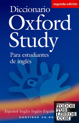 Diccionario Oxford Study para estudiantes de inglés. español-inglés/inglés-español