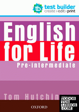 English for Life Pre-Intermediate. Test Builder DVD-ROM