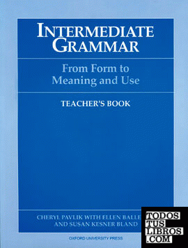 Intermediate Grammar Teacher's Book