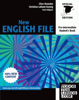 New English FILE Pre-Intermediate. Student's Book for Spain