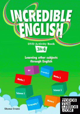Incredible English Kit 2nd edition 3&4. Notes and Activities DVD