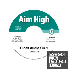 Aim High 6. Class Audio CD