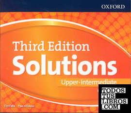 Solutions 3rd Edition Upper-Intermediate. Class Audio CD