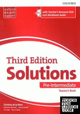 Solutions 3rd Edition Pre-Intermediate. Teacher's Book and Teacher's Resource CD-Rom