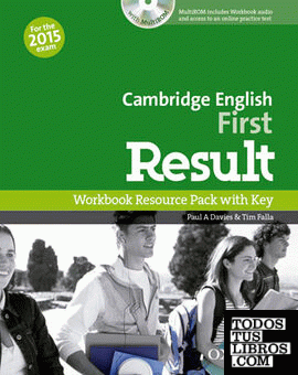 First Result Workbook with Key Exam CD-R Pack 2015 Edition