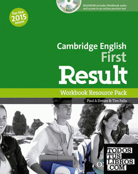 First Result Workbook without Key Exam CD-R Pack 2015 Edition