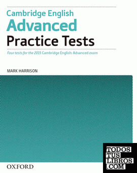 Cambridge English Advanced Practice Test without Key Exam Pack 3rd Edition