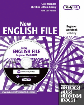 New English File Beginner. Workbook with Key and Multi-ROM Pack