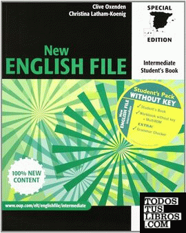 New English File Intermediate. Student's Book and Workbook without Key Multi-ROM Pack