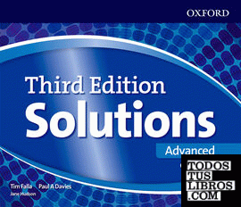 Solutions 3rd Edition Advanced. Class Cd