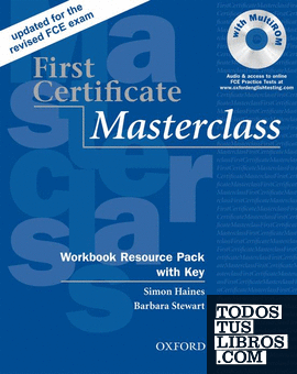 First Certificate Masterclass: Workbook Resource Pack with Key