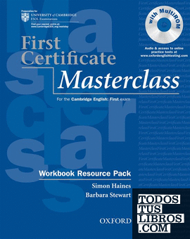 First Certificate Masterclass: Workbook Resource Pack without Key