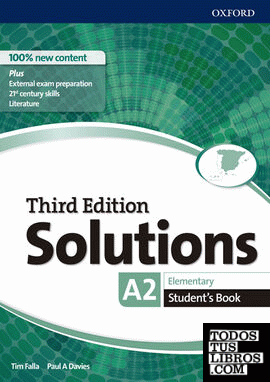 Solutions 3rd Edition Elementary. Student's Book