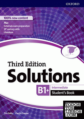 Solutions 3rd Edition Intermediate. Student's Book