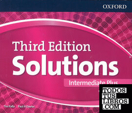 Solutions 3rd Edition Pre-Intermediate Plus. Class Audio CD