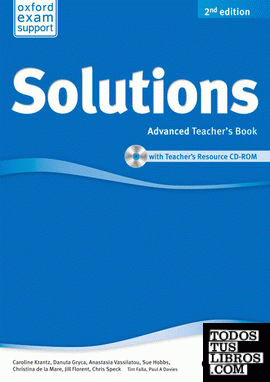 Solutions 2nd edition Advanced. Teacher's Book & CD-ROM Pack