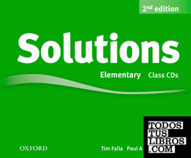 Solutions 2nd edition Elementary. Class CD (3)