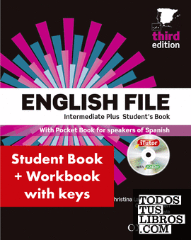 English File 3rd Edition Intermediate Plus Student's Book + Workbook with Key Pack