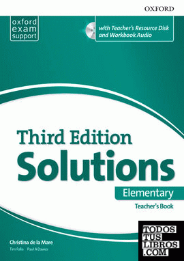 Solutions 3rd Edition Elementary. Teacher's Book