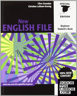 New English File 2nd Edition Beginner Student's Book + Workbook with Key Pack