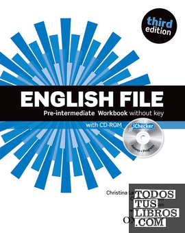English File 3rd Edition Pre-Intermediate. Workbook without Key and iChecker
