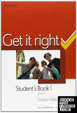 Get it Right 1. Student's Book + Oral Skills companion (Catalan)