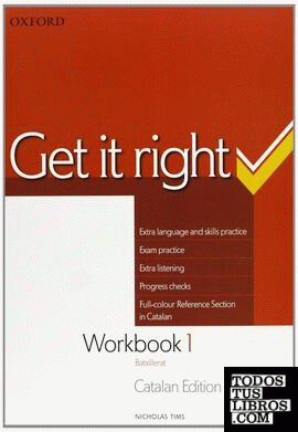Get it Right 1. Workbook (Catalan Edition)