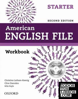American English File 2nd Edition Starter. Workbook without Answer Key Pack