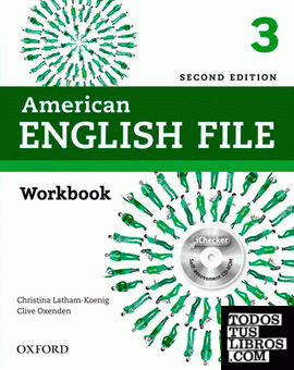 American English File 2nd Edition 3. Workbook without Answer Key Pack