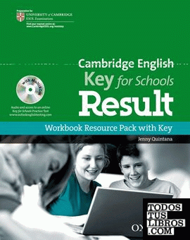 KET Result for Schools Workbook with Key Pack
