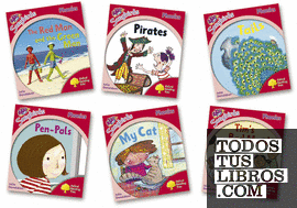 Oxford Reading Tree Songbirds Phonics Level 4, More Stories: Mixed Pack of 6
